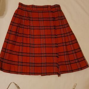 - Vintage Michele petite plaid skirt size 4